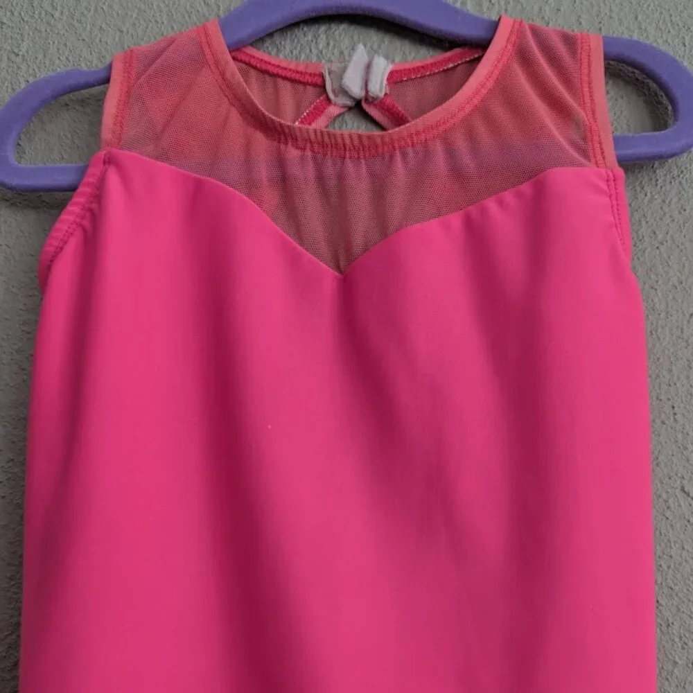 BP Designs Sunny Leotard – Coral – Youth Medium